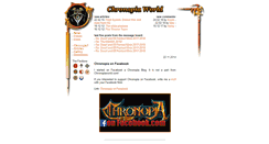 Desktop Screenshot of chronopiaworld.com